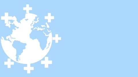 Medical globe horizontal Stock-Footage 304801498