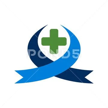 Medical health hospital logo icon Stock Illustration