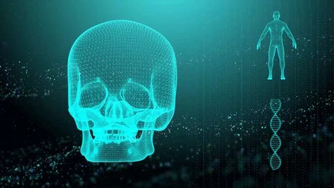 Medical human background Stock Footage 101946661