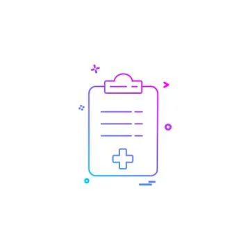 Medical icon design vector Stock Illustration