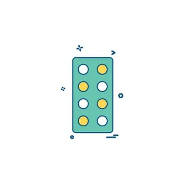 Medical icon design vector Stock Illustration