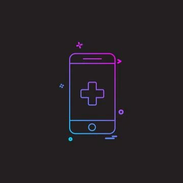 Medical icon design vector Stock Illustration