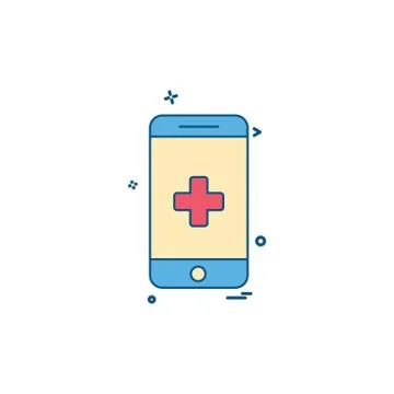 Medical icon design vector Stock Illustration
