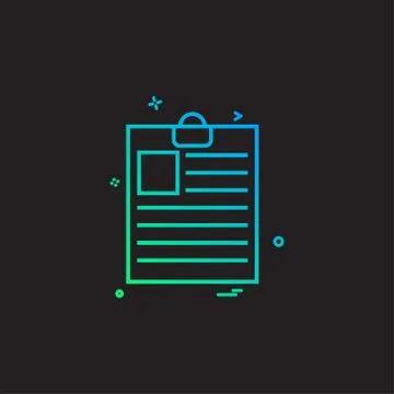 Medical icon design vector Stock Illustration