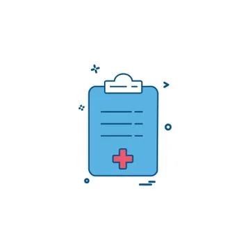 Medical icon design vector Stock Illustration