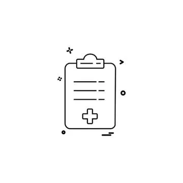 Medical icon design vector Stock Illustration
