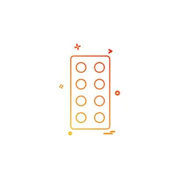 Medical icon design vector Stock Illustration