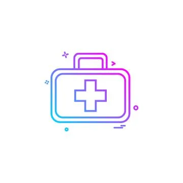 Medical icon design vector Stock Illustration