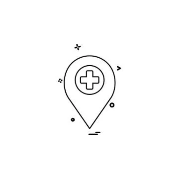Medical icon design vector Stock Illustration