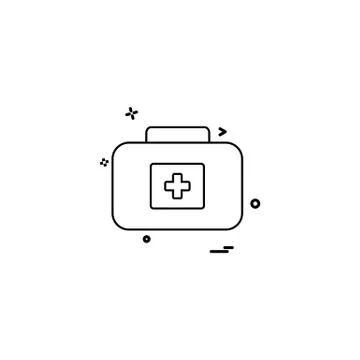 Medical icon design vector Stock Illustration