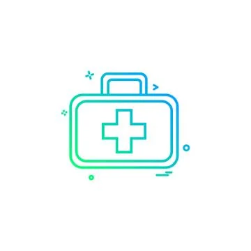 Medical icon design vector Stock Illustration