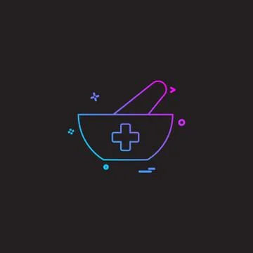 Medical icon design vector Stock Illustration