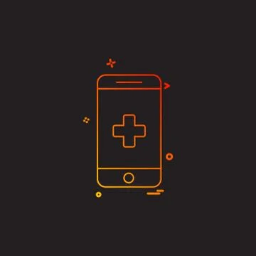 Medical icon design vector Stock Illustration