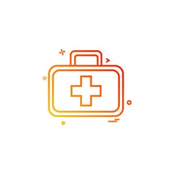 Medical icon design vector Stock Illustration
