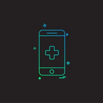 Medical icon design vector Stock Illustration