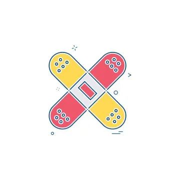 Medical icon design vector Stock Illustration