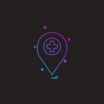 Medical icon design vector Stock Illustration