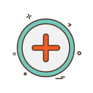 Medical icon design vector 스톡 일러스트