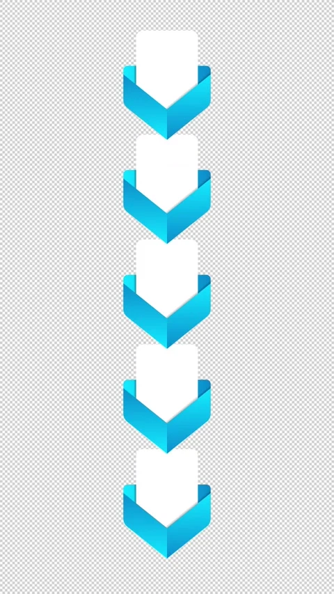 Medical information blue ribbon empty infographic template animation Stock Footage 340283886