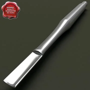 Medical knife 3D model