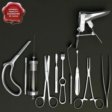 Medical Instruments Collection ~ 3D Model #91436028