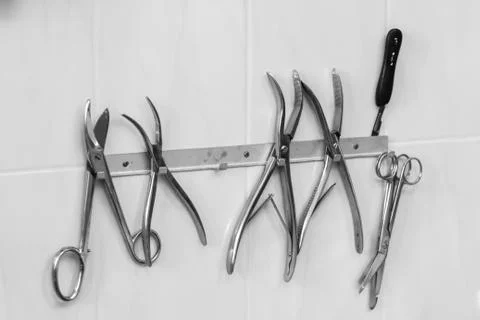 The medical instruments Stock Photos