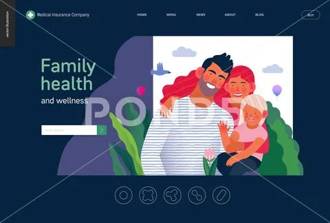 Medical Insurance Template - Family Health And Wellness