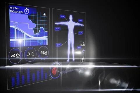 Medical interface Stock Illustration