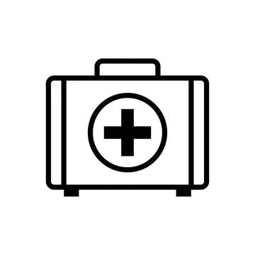 Medical kit icon vector design templates イラスト素材