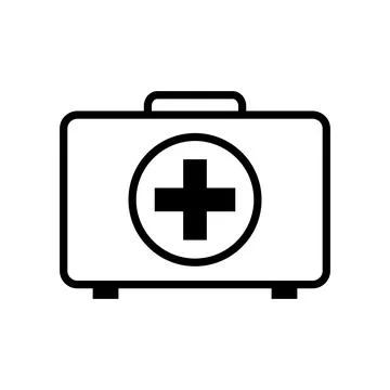 Medical kit icon vector design templates 스톡 일러스트