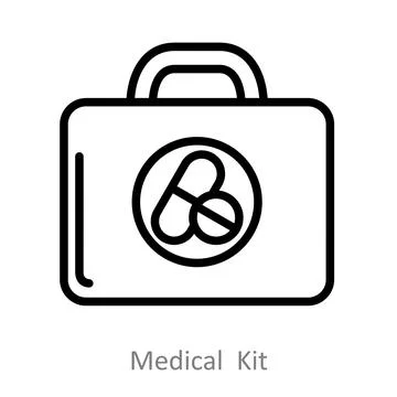 Medical Kit Stock Illustration