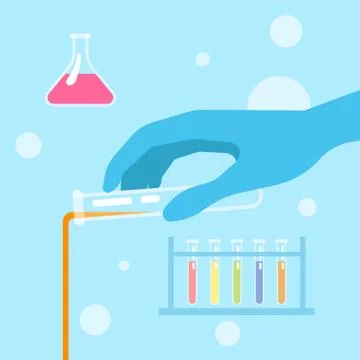 Medical lab Stock Illustration