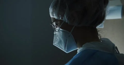 Medical lab worker performing COVID 19 tests in Berlin Oct 25 2020 Stock Footage 331541286