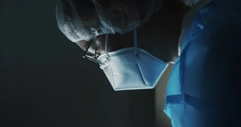 Medical lab worker performing COVID 19 tests in Berlin Oct 25 2020 Stock Footage 331541325