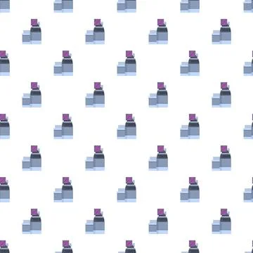 Medical laboratory equipment pattern creating a healthcare background Stockillustratie