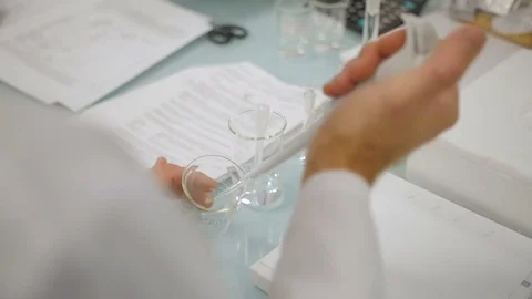 Medical laboratory Stockbeeldmateriaal 81222852
