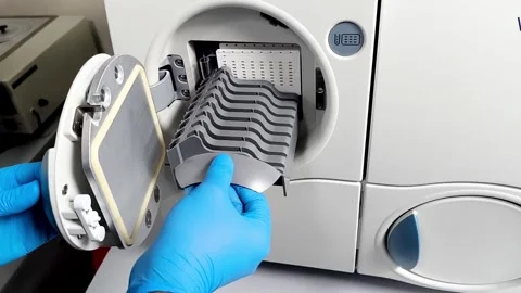 Medical laboratory scientist working Video stock 337723839