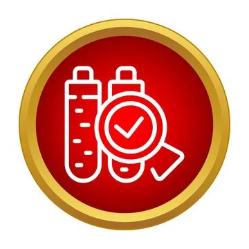 Medical laboratory testing showing analysis checkup and science Illustrazione stock