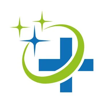 Medical logo sign, template vector icon illustration design Stock Illustration