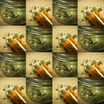 Medical marijuana Stock Illustration