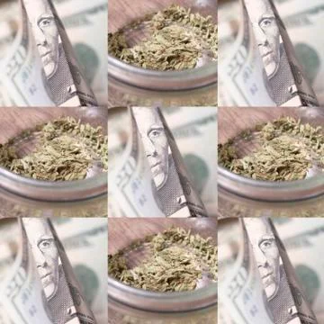 Medical marijuana Stock Illustration
