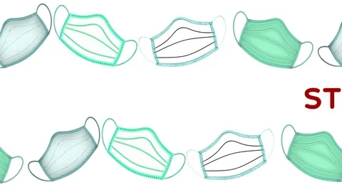 Medical mask Stock Footage 126812366
