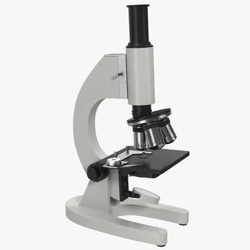 Medical Microscope 3D Model