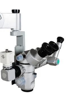 Medical microscope Stock Photos