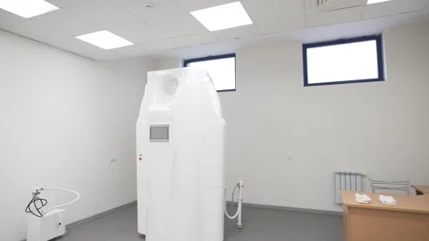 Medical module with ergonomic design and durable structure Vídeo Stock 318736745