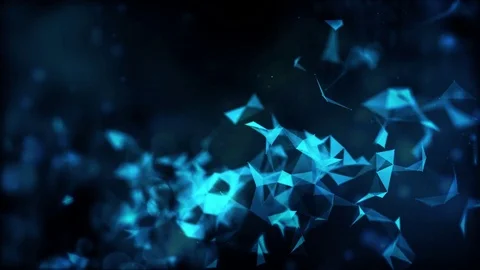 Medical molecular network Stock Footage 73905123