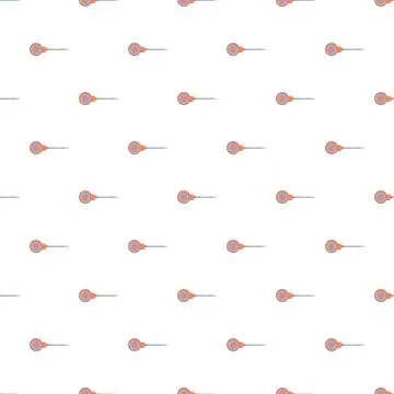 Medical needle tool repeating seamless pattern background Stock Illustration