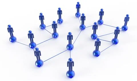 Medical network as concept Stock Illustration