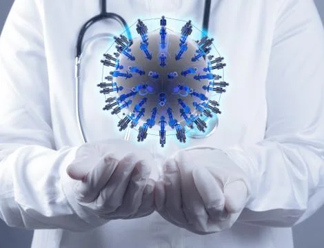 Medical network concept Ilustración de archivo