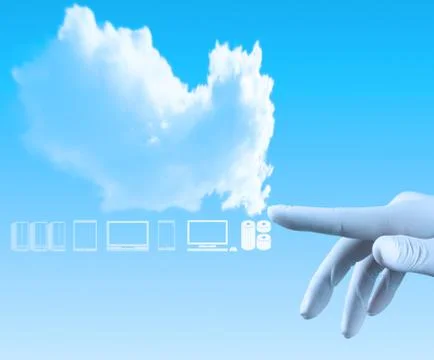 Medical network concept Stock Illustration